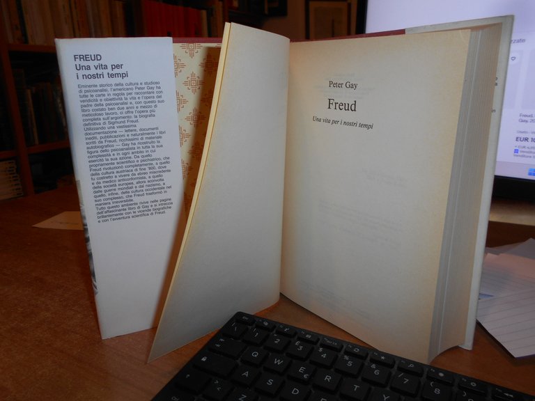 FREUD una vita per i nostri tempi. PETER GAY 1988