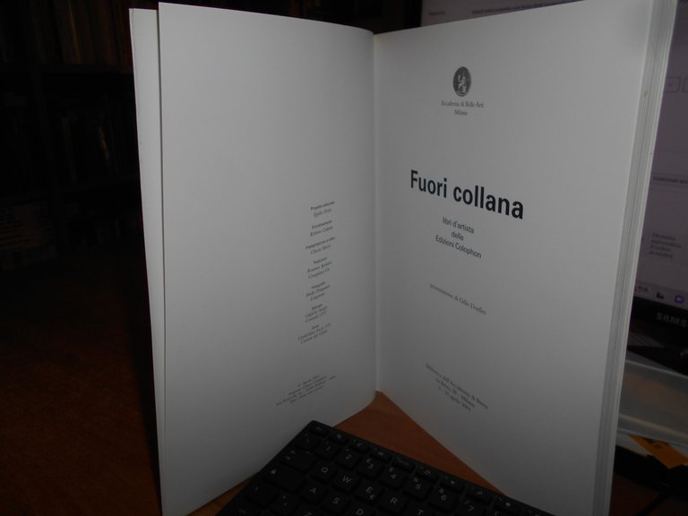 Fuori Collana libri d' artista delle Edizioni Colophon. GILLO DORFLES …