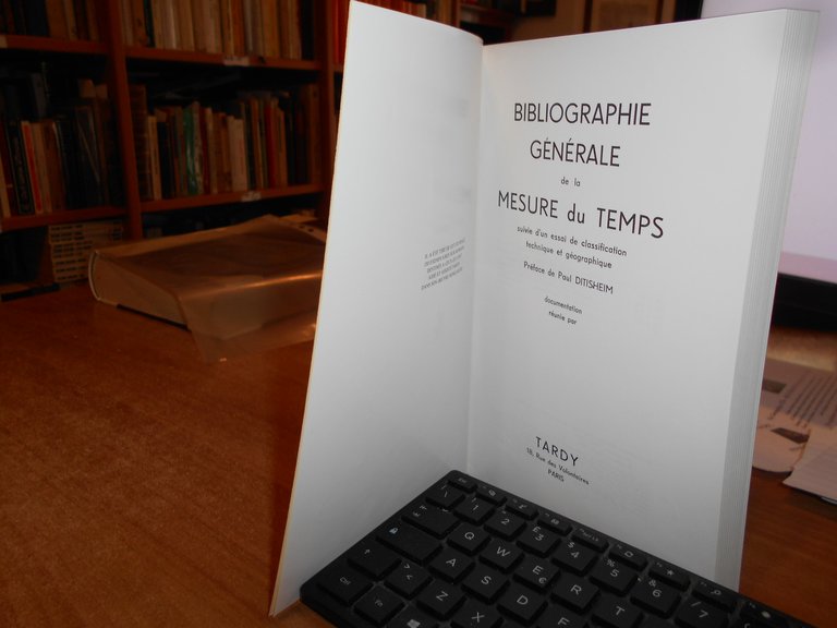 Bibliographie Générale de la Mesure du Temps... PAUL DITISHEIM 1980