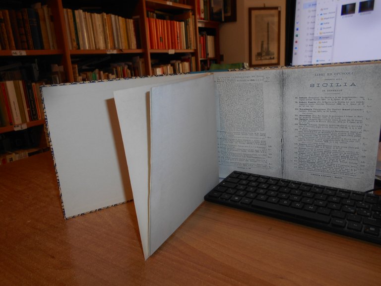 Libri ed opuscoli inerenti alla Sicilia storica e letteraria.Cat. n. …