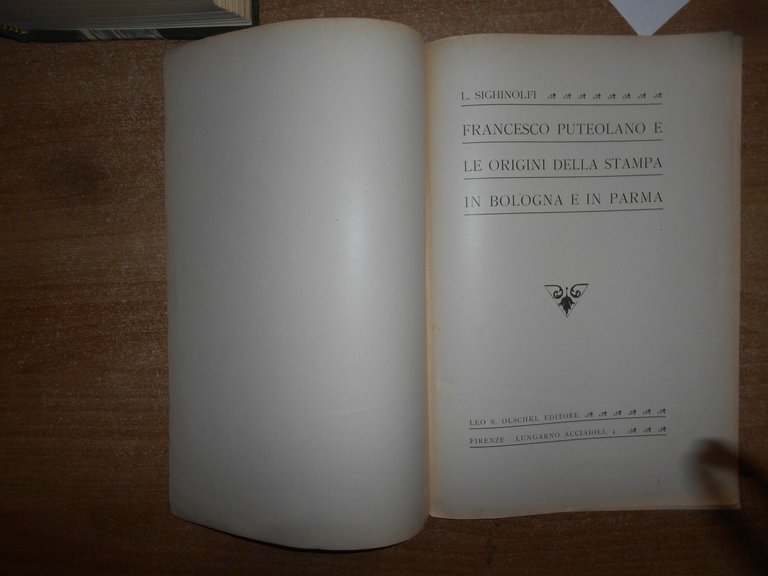 Francesco Puteolano e le origini della stampa in Bologna e …