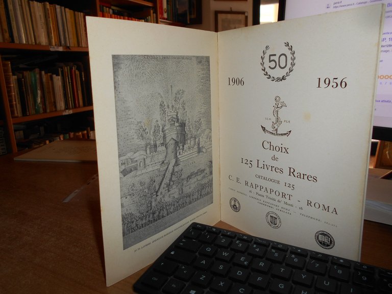 Choix de 125 Livres Rares catalogue 125. C.E. RAPPAPORT 1956