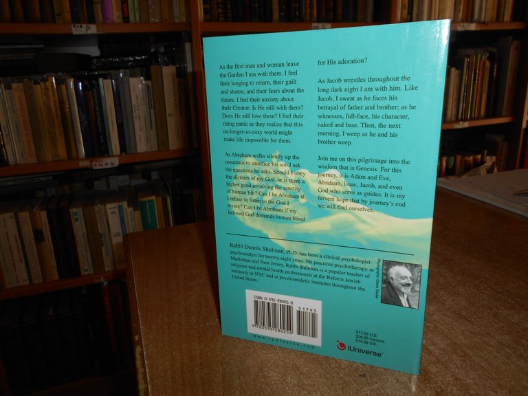 The Genius of Genesis. A Psychoanalyst and Rabbi Examines... DENNIS …