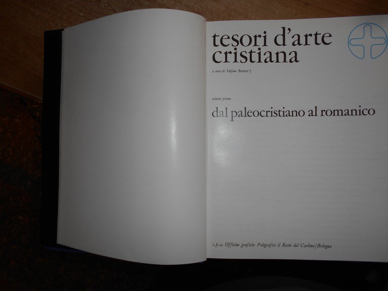 AA. VV. TESORI d' ARTE CRISTIANA. 5 volumi 1966