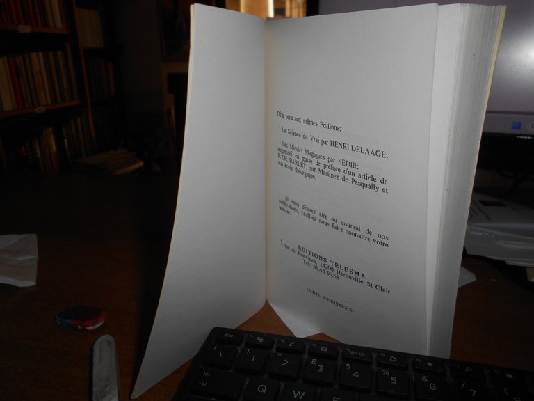 SAR MERODACK J. PELADAN. COMMENT ON DEVIENT MAGE 1988