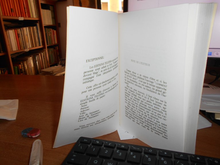 SAR MERODACK J. PELADAN. COMMENT ON DEVIENT MAGE 1988