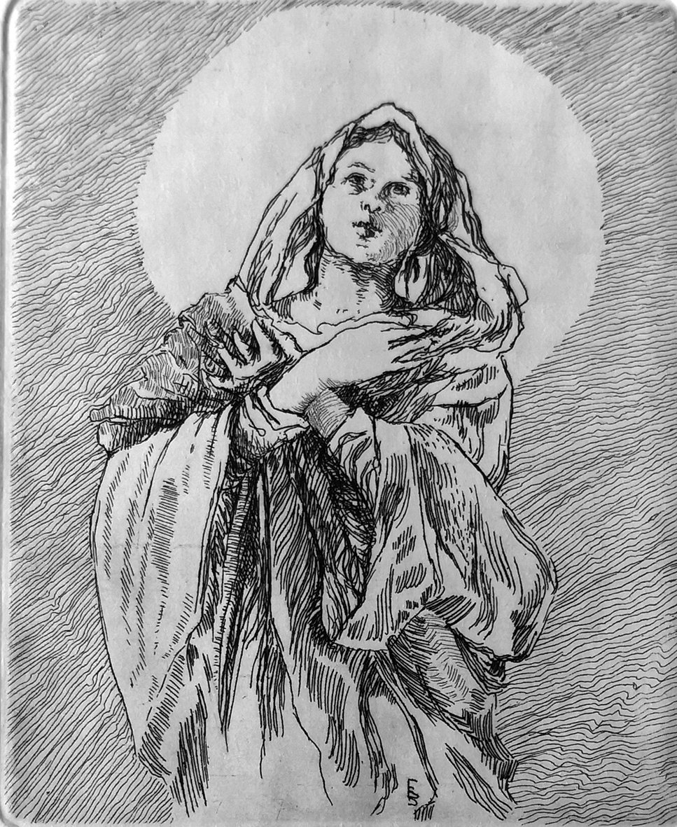 Lodi e supplica alla Vergine Maria.