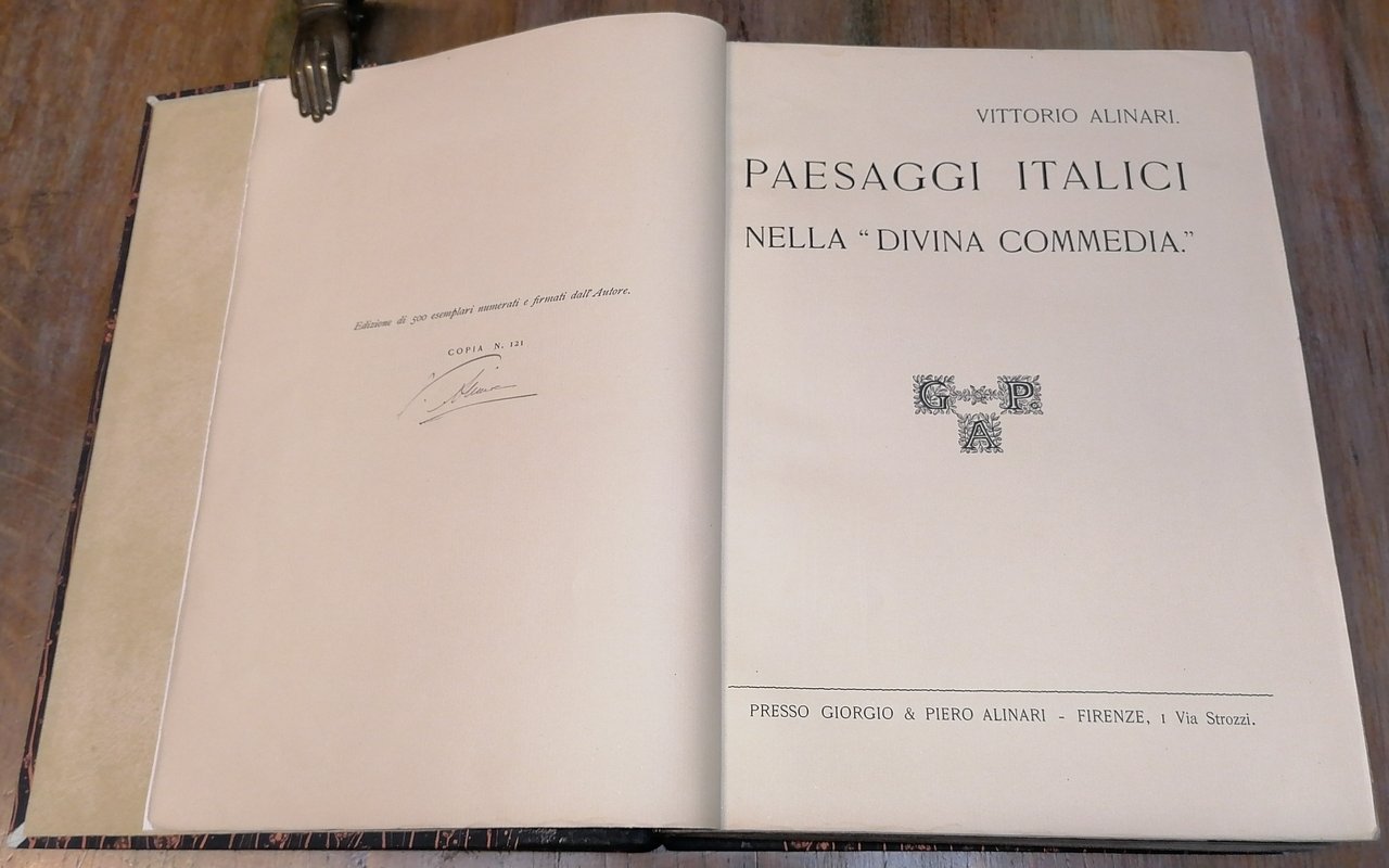 Paesaggi italici nella "Divina Commedia".