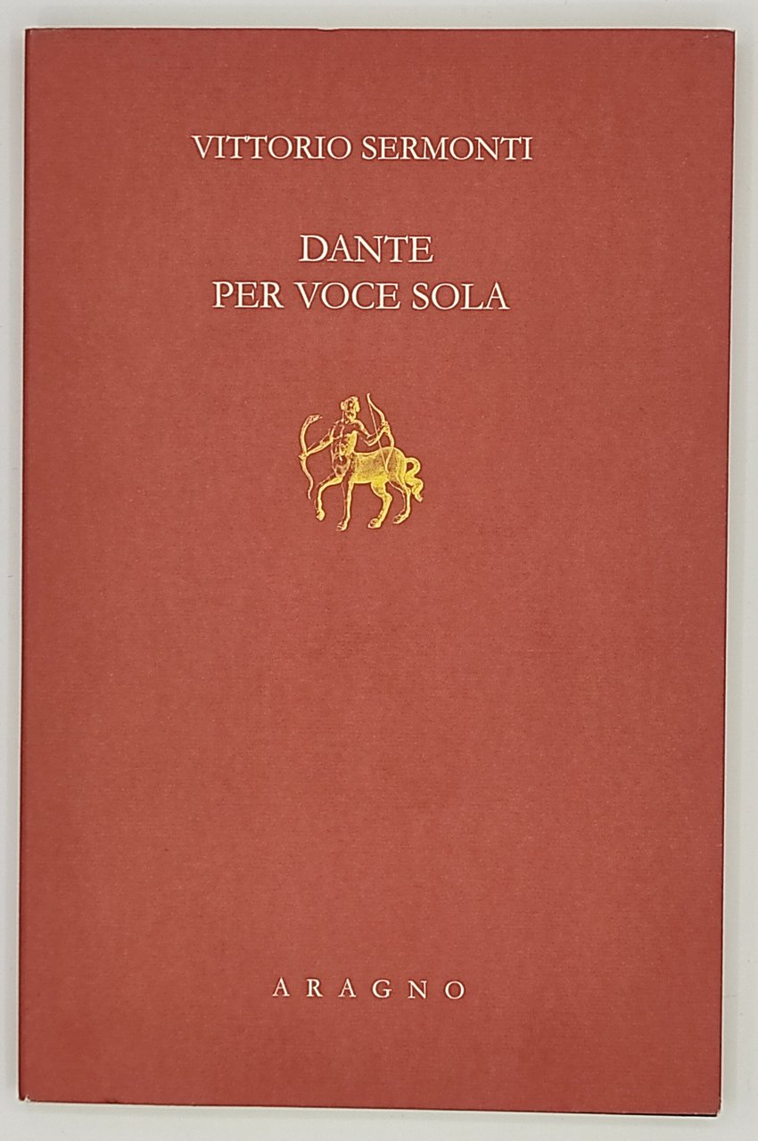 Dante per voce sola