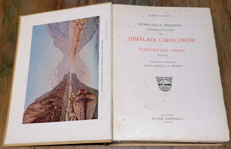 Storia della spedizione scientifica italiana nel Himàlaia Caracorùm e Turchestan …