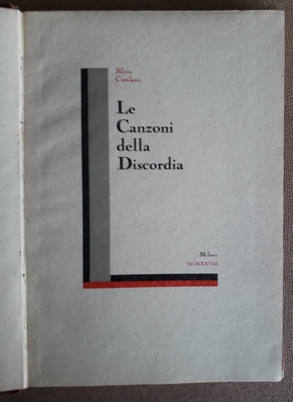 Le Canzoni della Discordia