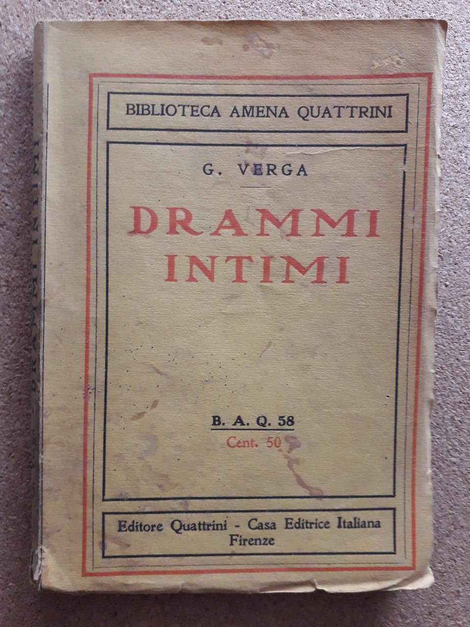 Drammi intimi