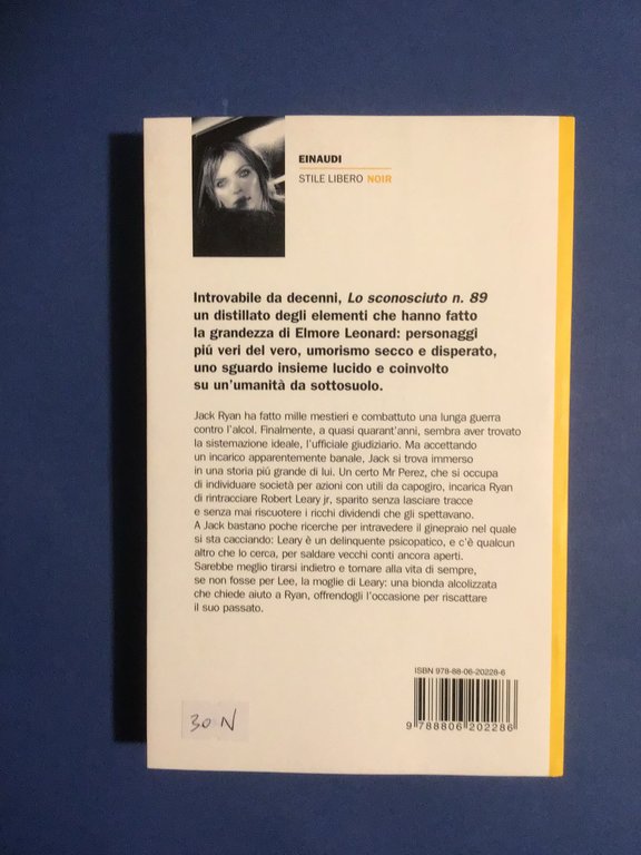 LO SCONOSCIUTO N. 89