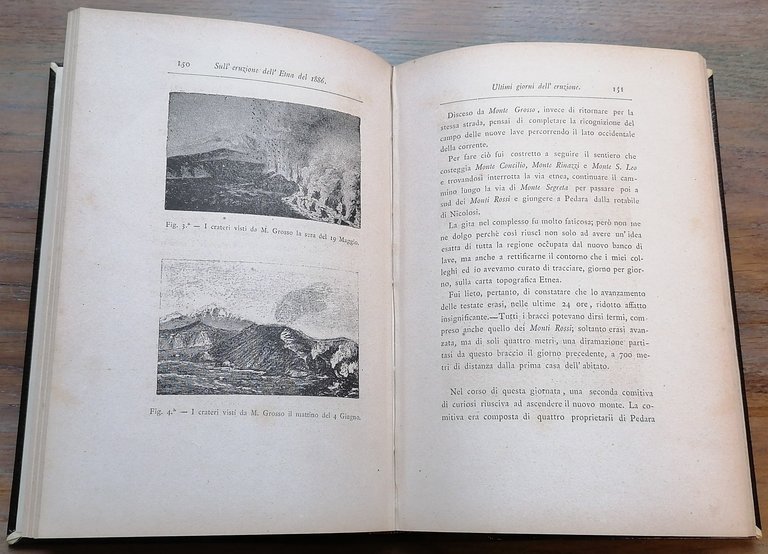 Sulla eruzione dell'Etna di maggio-giugno 1886. Relazione.