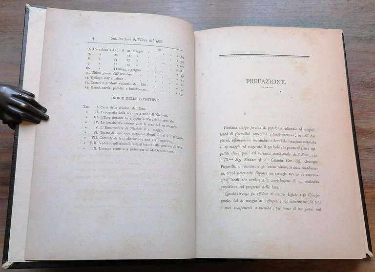 Sulla eruzione dell'Etna di maggio-giugno 1886. Relazione.