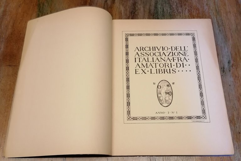 Archivio dell'Associazione italiana fra amatori di Ex libris. Anno I. …