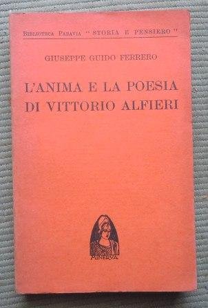 L'ANIMA E LA POESIA DI VITTORIO ALFIERI - CON INVIO …