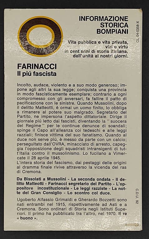 Farinacci Il più fascista