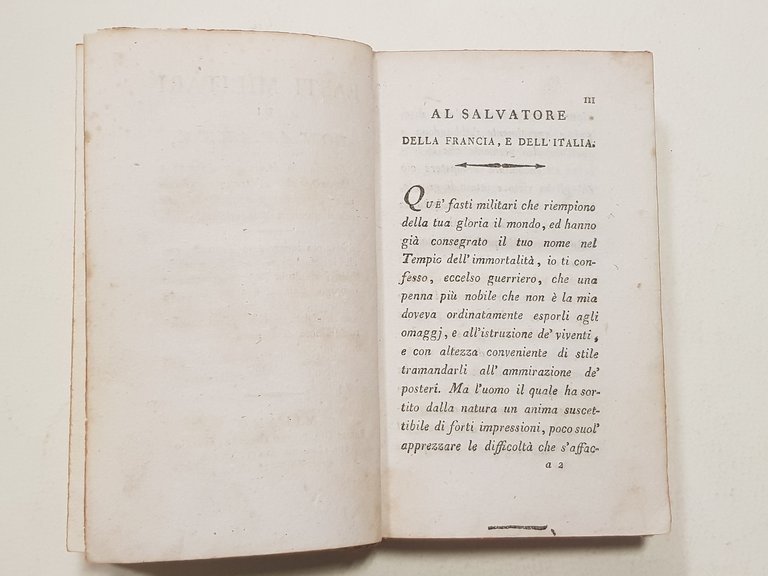 Fasti militari di Bonaparte, in Francia, in Italia, in Affrica, …