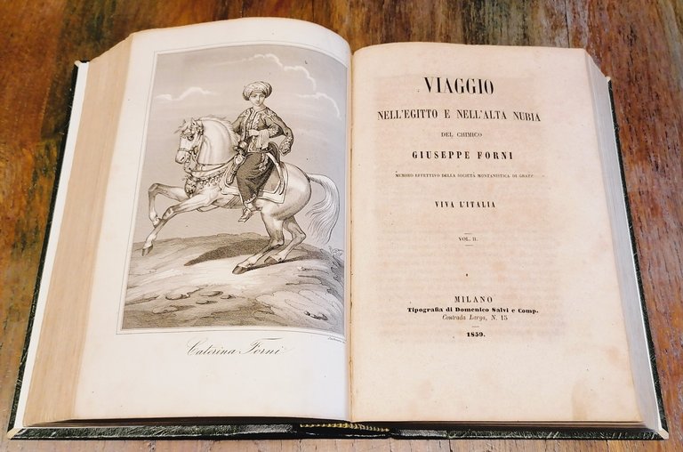 Viaggio nell'Egitto e nell'Alta Nubia del chimico Giuseppe Forni, membro …