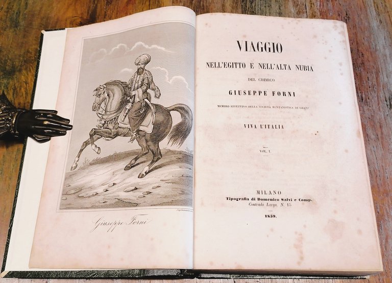 Viaggio nell'Egitto e nell'Alta Nubia del chimico Giuseppe Forni, membro …