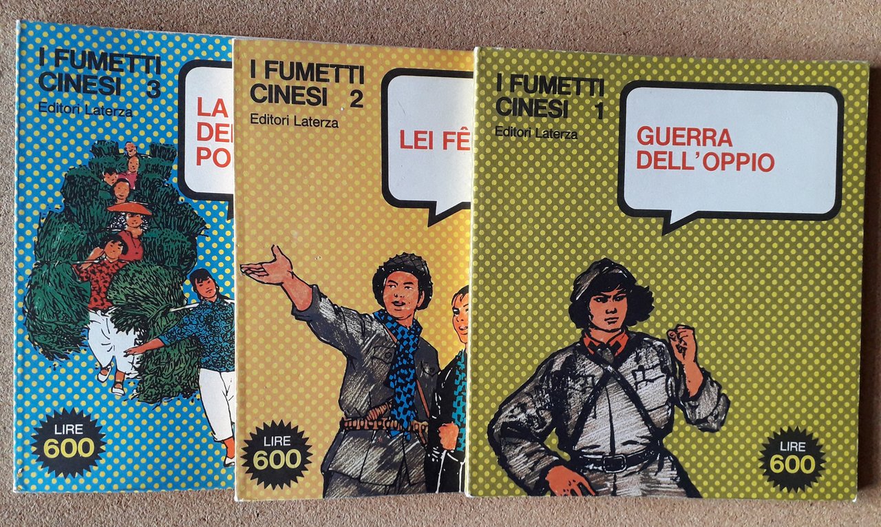 Fumetti cinesi 1 - 2 - 3