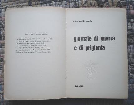GIORNALE DI GUERRA E DI PRIGIONIA - PRIMA EDIZIONE 1955 …