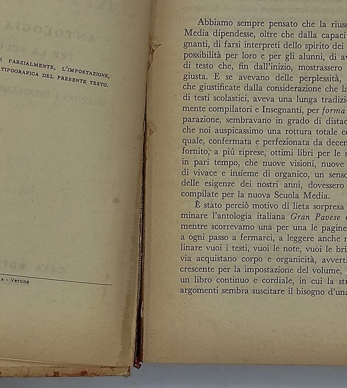 Gran Pavese. Antologia italiana per la seconda media