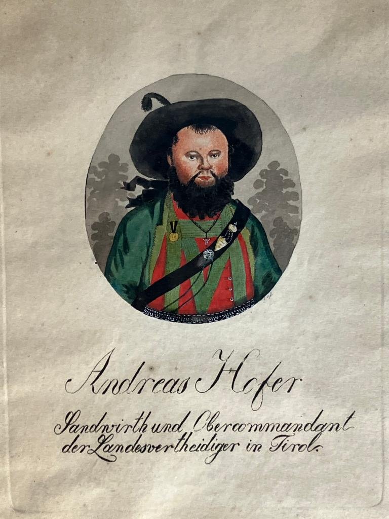 Andreas Hofer, Sandwirth und Obercommandant der Landesvertheidiger in Tirol
