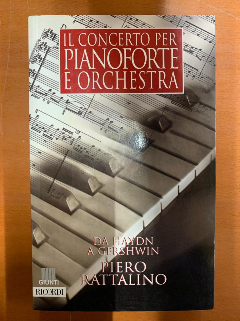 Il concerto per pianoforte e orchestra.