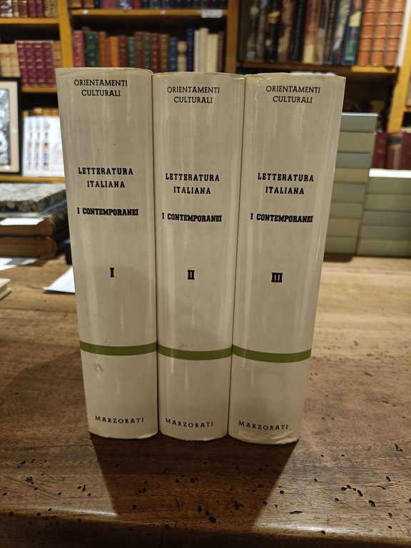 Letteratura italiana, i contemporanei