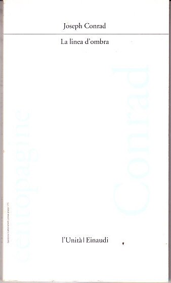 LA LINEA D' OMBRA - UNA CONFESSIONE