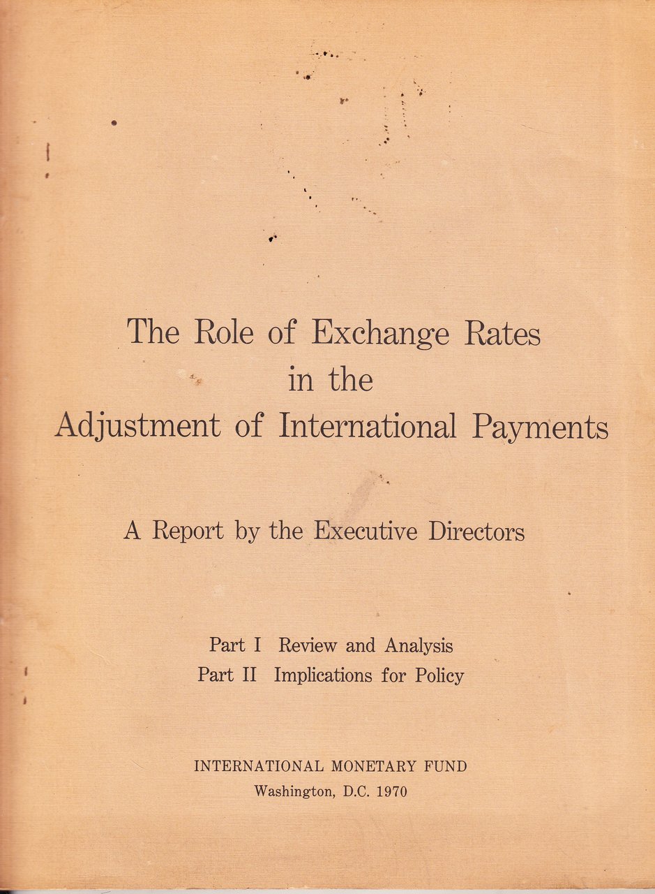 The Role of Exchange Rates in the Adjustment of International …