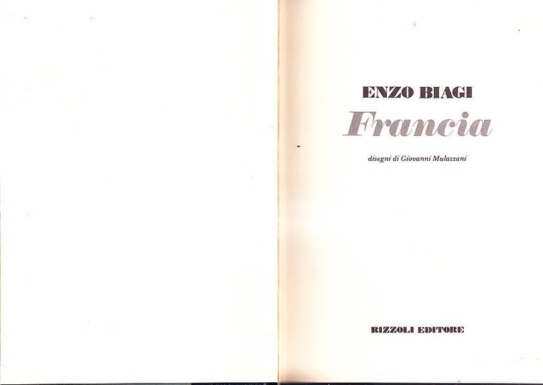 FRANCIA - DISEGNI DI GIOVANNI MULAZZANI