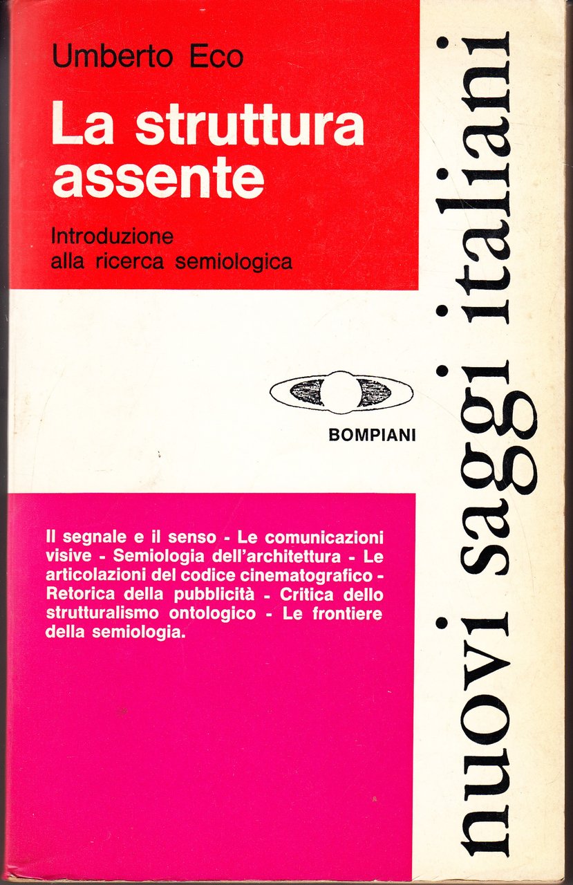 La struttura assente. Introduzione alla ricerca semiologica