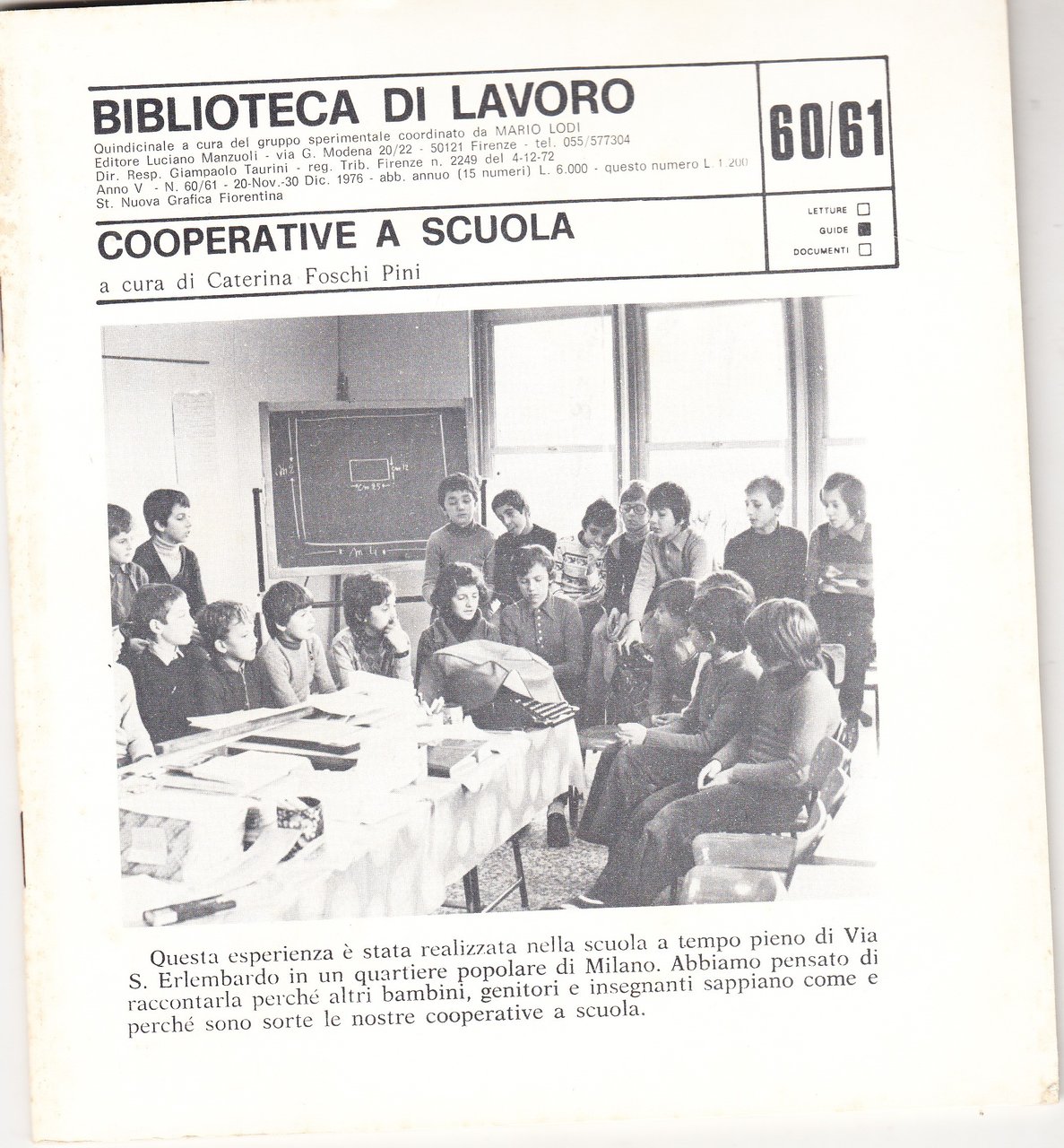 Cooperative a scuola