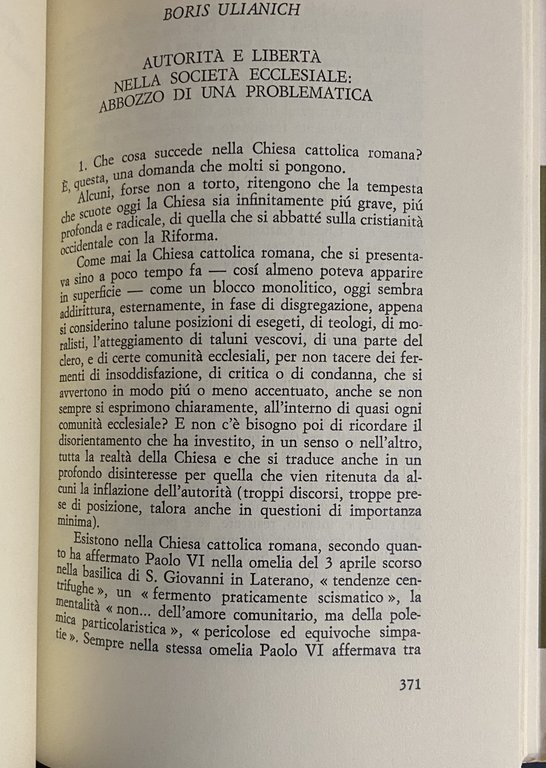 AUTORITÀ E LIBERTÀ NEL DIVENIRE DELLA STORIA. ATTI DEL CONVEGNO …