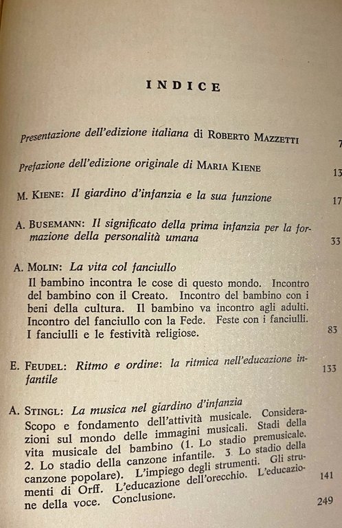 FRÖBEL NELL'ESPERIENZA CATTOLICA DEL GIARDINO D'INFANZIA IN GERMANIA