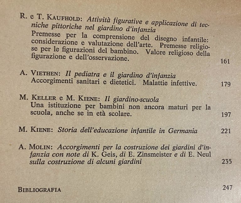 FRÖBEL NELL'ESPERIENZA CATTOLICA DEL GIARDINO D'INFANZIA IN GERMANIA