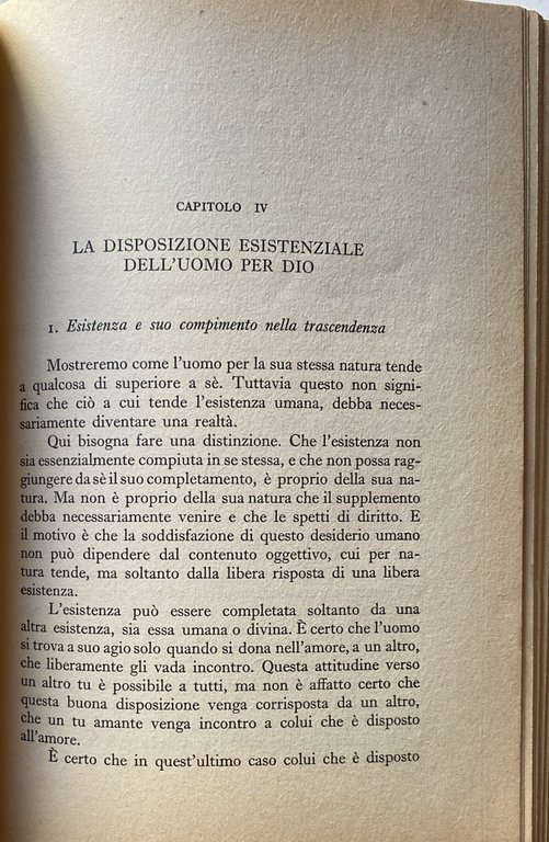 LA STRUTTURA DELLA ESISTENZA CRISTIANA