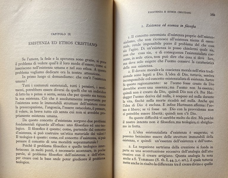 LA STRUTTURA DELLA ESISTENZA CRISTIANA