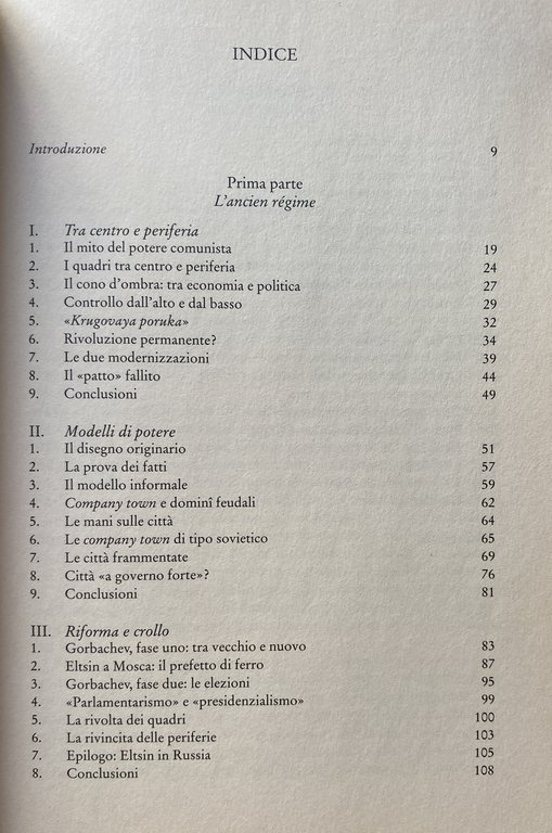 LA RUSSIA TRA MITI E POTERE. ATTORI E PROCESSI POLITICI …