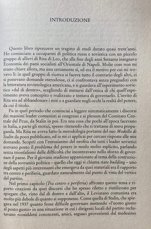 LA RUSSIA TRA MITI E POTERE. ATTORI E PROCESSI POLITICI …