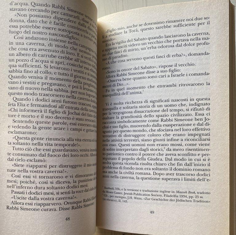 IL SABATO. IL SUO SIGNIFICATO PER L'UOMO MODERNO