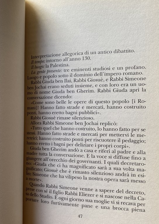 IL SABATO. IL SUO SIGNIFICATO PER L'UOMO MODERNO