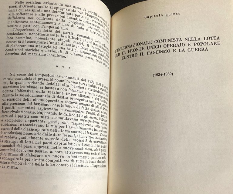 STORIA DELL'INTERNAZIONALE COMUNISTA