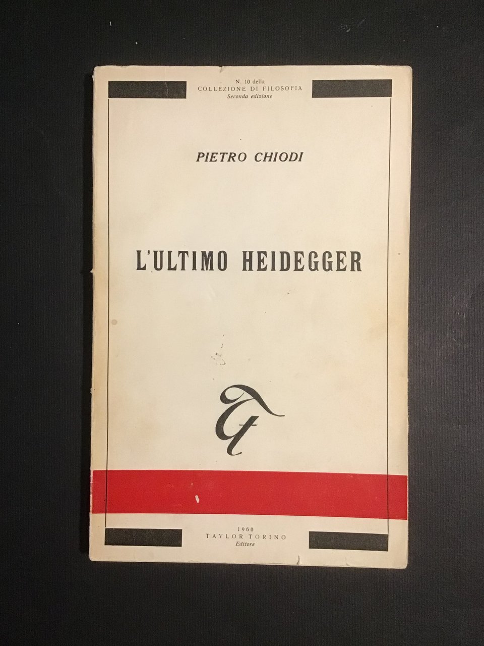 L'ULTIMO HEIDEGGER | Immagine principale