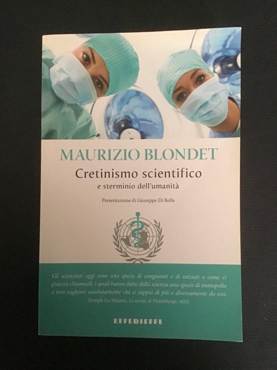 CRETINISMO SCIENTIFICO E STERMINIO DELL'UMANITA' | Immagine principale