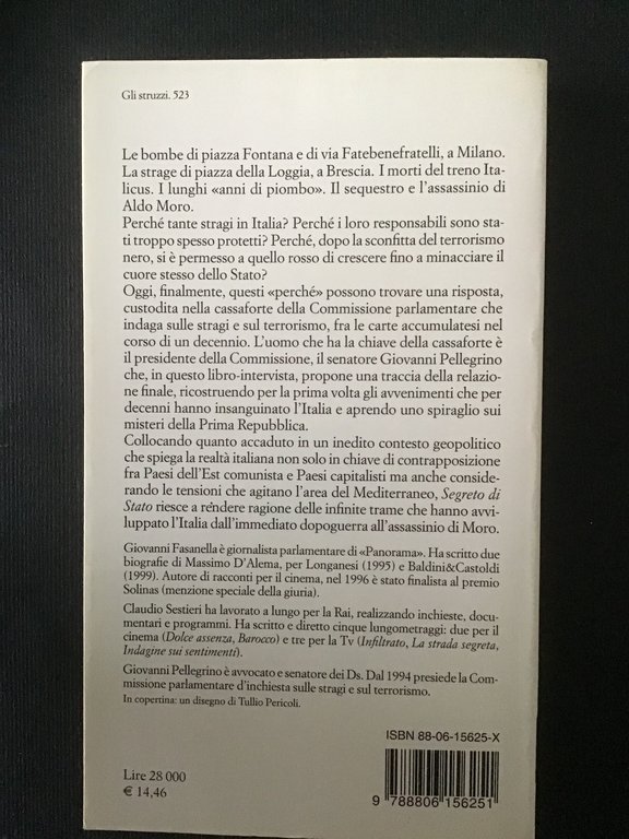 SEGRETO DI STATO. LA VERITA' DA GLADIO AL CASO MORO
