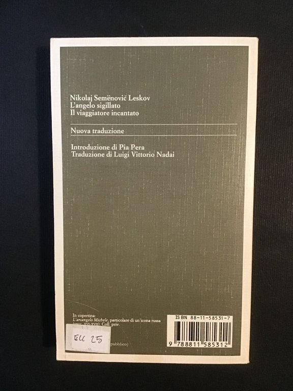 L'ANGELO SIGILLATO - IL VIAGGIATORE INCANTATO